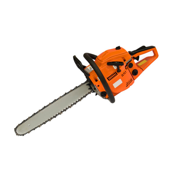 Black Steel Orange Handle Chainsaw